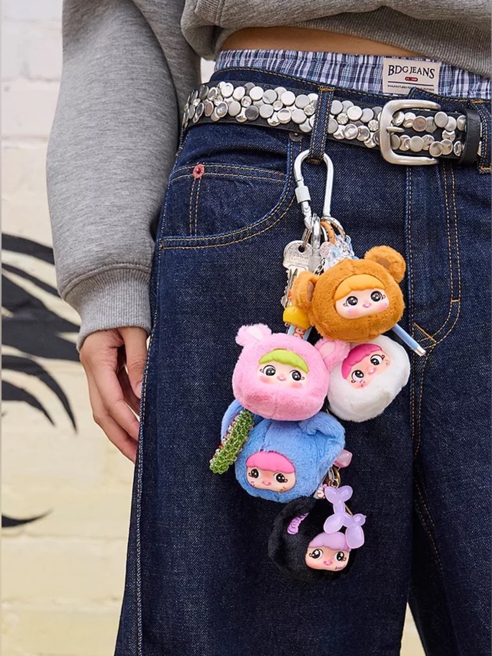 SEALED YAYA Little Mischievous Plush Blind Box by BabyThree-Bag Charm Keyring - Picture 4 of 5